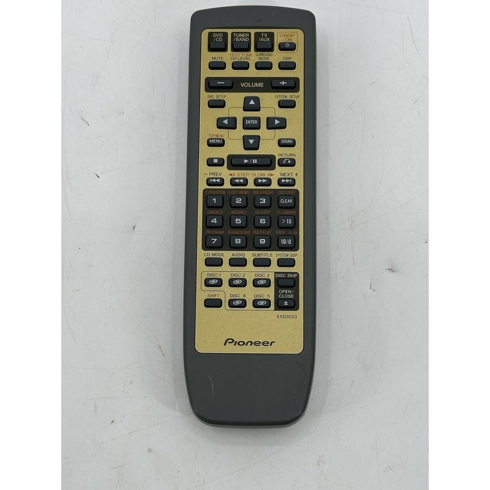 Pioneer XXD3033 OEM Original Home Audio TV Replacement Remote‎